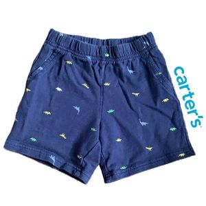 Toddler Boy Pull On Dino Shorts